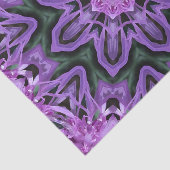 Weefselpapier Paars Bloem 2 Kaleidoscoop 1 Tissuepapier (Detail)