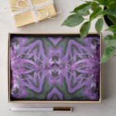 Weefselpapier Paars Bloem 2 Kaleidoscoop 1 Tissuepapier (Geschenk)