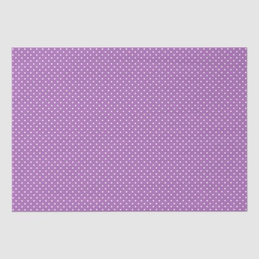 Weefselpapier/Paarse pokkendots Tissuepapier (Voorkant)