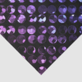 Weefselpapier Paarse riemen voor kristal Tissuepapier (Detail)