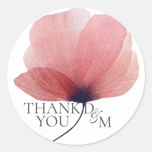 Weefselpapier Papavers Gift Cake Poppen Chocolade Ronde Sticker (Voorkant)