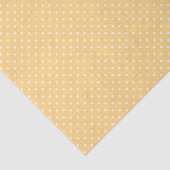 Weefselpapier/peach poka dots tissuepapier (Detail)