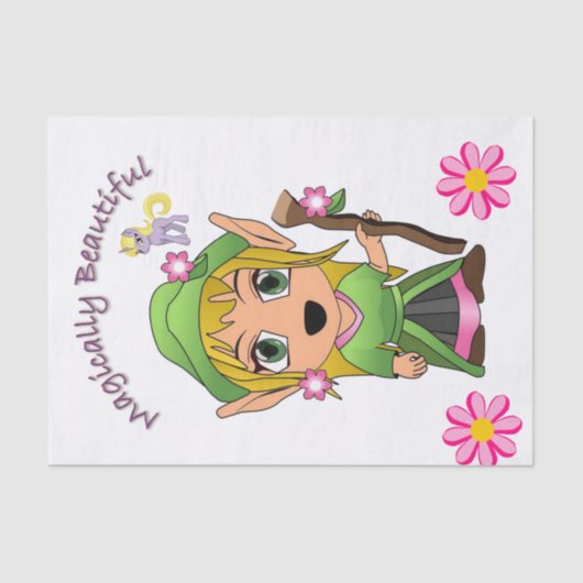 Weefselpapier — Pony Magisch Tissuepapier (Voorkant)