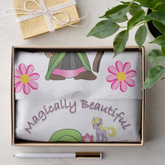 Weefselpapier — Pony Magisch Tissuepapier (Geschenk)