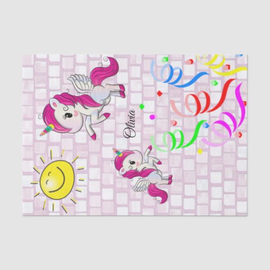 Weefselpapier Pony Tissuepapier (Voorkant)