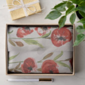 Weefselpapier Poppie Bloemen Tissuepapier (Geschenk)