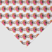 Weefselpapier - Posey de geit Tissuepapier (Detail)