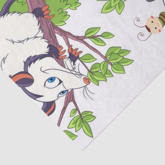 Weefselpapier Postelsom Kikkerkuikens Tissuepapier (Detail)