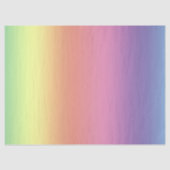 Weefselpapier - Regenboogstrepen (vert.) Tissuepapier (Voorkant)