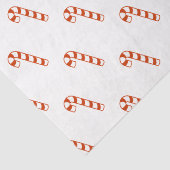 Weefselpapier - Rode snoepsnoepjes Tissuepapier (Detail)