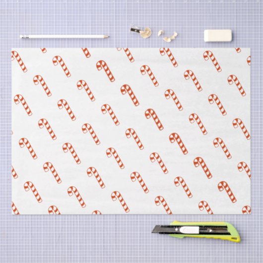 Weefselpapier - Rode snoepsnoepjes Tissuepapier (Craft)