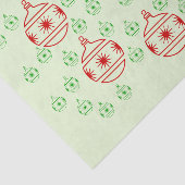 Weefselpapier - Rondboomversieringen Tissuepapier (Detail)