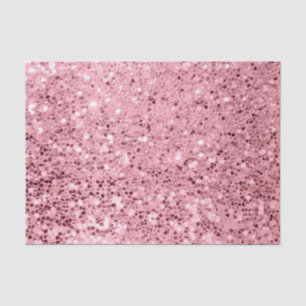 Weefselpapier Roos Gold Glitter met ompakken Tissuepapier