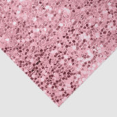 Weefselpapier Roos Gold Glitter met ompakken Tissuepapier (Detail)