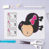 Weefselpapier Roze harten Tissuepapier (Craft)