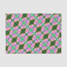 Weefselpapier Roze Lotus Abstract Tissuepapier