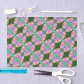 Weefselpapier Roze Lotus Abstract Tissuepapier (Craft)