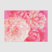 Weefselpapier Roze Peach Peonies Rozen Tissuepapier (Voorkant)