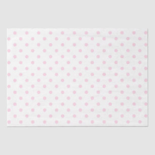 Weefselpapier/roze pooldots tissuepapier