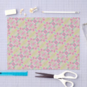 Weefselpapier Roze Waterverf Lelies Tissuepapier (Craft)