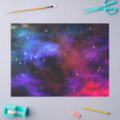 Weefselpapier ruimtekosmos sterren zonnestelsel tissuepapier (Craft)