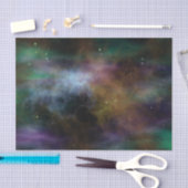 Weefselpapier ruimtekosmos sterren zonnestelsel tissuepapier (Craft)