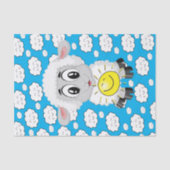 Weefselpapier Schapel Sun Clouds Blue Tissuepapier (Voorkant)