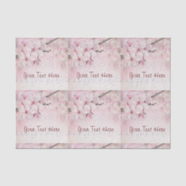 Weefselpapier, set (2) Cherry Blossom en Mu Tissuepapier