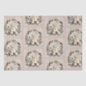 Weefselpapier set 2  thema Kerstmis Tissuepapier (Voorkant)