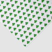 Weefselpapier "Shamrock" Tissuepapier (Detail)