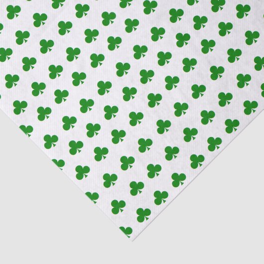 Weefselpapier "Shamrock" Tissuepapier (Detail)