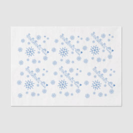 Weefselpapier - Sinterklaas, Slapje, Snowflakes Tissuepapier