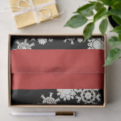 Weefselpapier SNOWFLAKS Tissuepapier (Geschenk)