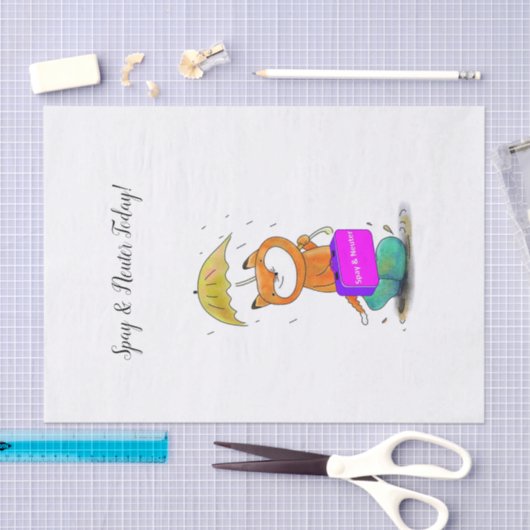 Weefselpapier Spay en neuterkatten Tissuepapier (Craft)