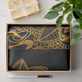 Weefselpapier - Stalkstaal - Goud G523 Tissuepapier (Geschenk)