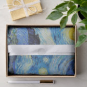 WEEFSELPAPIER : STERRENNACHT VAN GOGH TISSUEPAPIER (Geschenk)