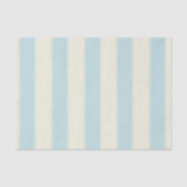 Weefselpapier Stripe Blue beige Tissuepapier (Voorkant)