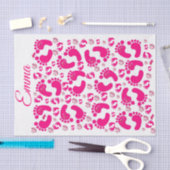 Weefselpapier Stripes Baby Feet Girl Elephants Tissuepapier (Craft)