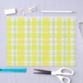 Weefselpapier Stripes Geel Tissuepapier (Craft)