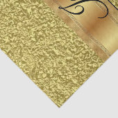 Weefselpapier Stripes Gold Tissuepapier (Detail)