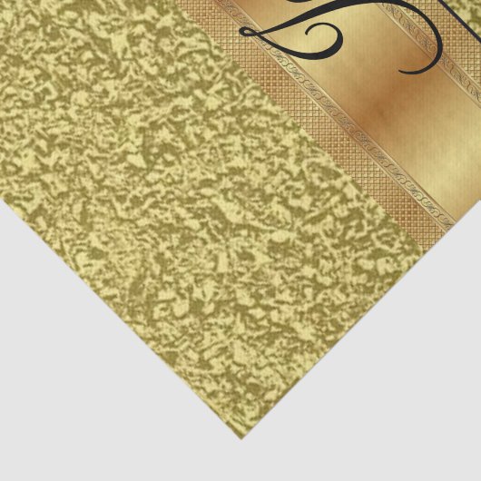 Weefselpapier Stripes Gold Tissuepapier (Detail)