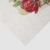 WEEFSELPAPIER: TEACUP EN STROMEN TISSUEPAPIER (Detail)