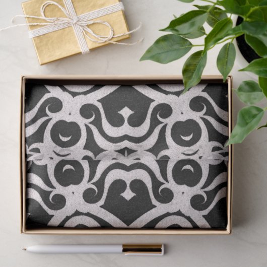 Weefselpapier Tribal Mandala G385 Tissuepapier (Geschenk)