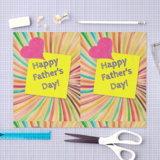 Weefselpapier Vaderdag Tissuepapier (Craft)