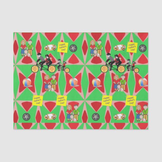 Weefselpapier Vaderdag Tissuepapier (Voorkant)