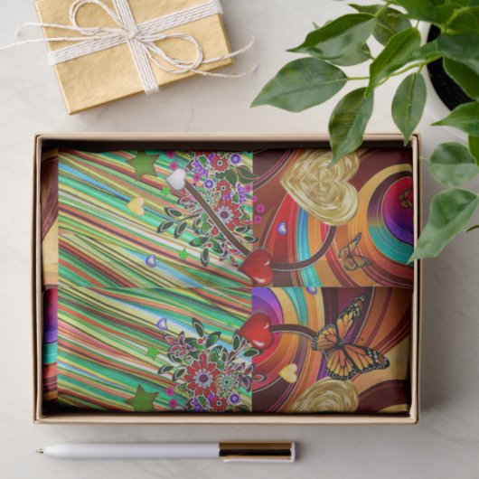 Weefselpapier Valentijnsdag Tissuepapier (Geschenk)