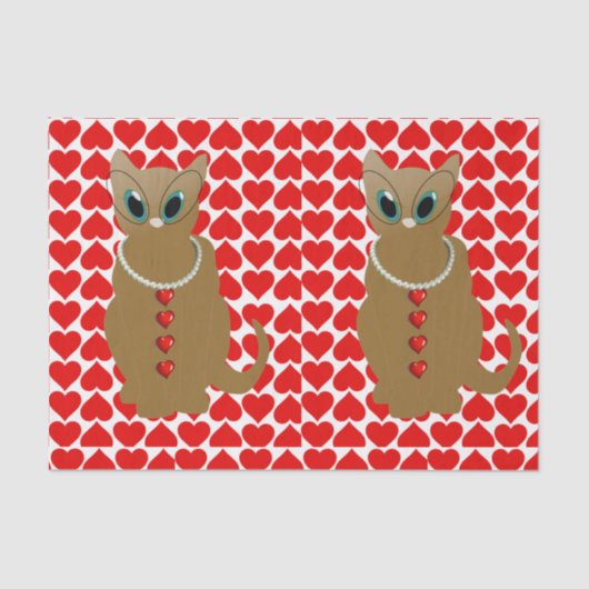 Weefselpapier Valentijnsdag Tissuepapier (Voorkant)