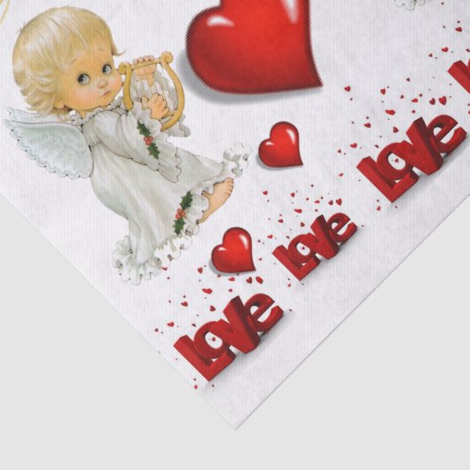 Weefselpapier Valentijnsdag Tissuepapier (Detail)