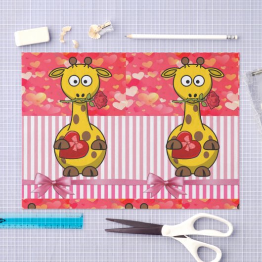 Weefselpapier Valentijnsdag Tissuepapier (Craft)