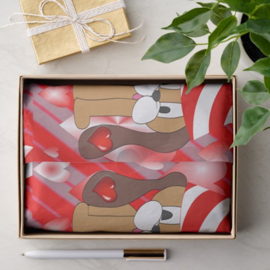 Weefselpapier Valentijnsdag Tissuepapier (Geschenk)